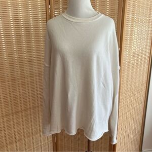 Eileen Fisher Crewneck Boxy Top Size M